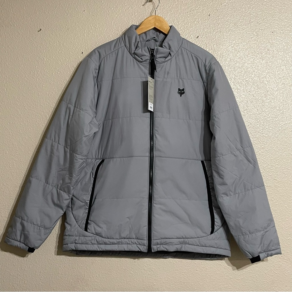 FOX Ridgeway Lite Gray Puffer Jacket‎ - Picture 2 of 14